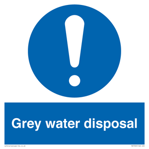 Grey water disposal